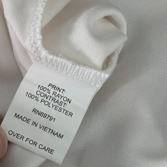 Fig and Flower Dress Womens Medium Floral Paisley Belted Tie Rayon Anthropolgie - Picture 8 of 10